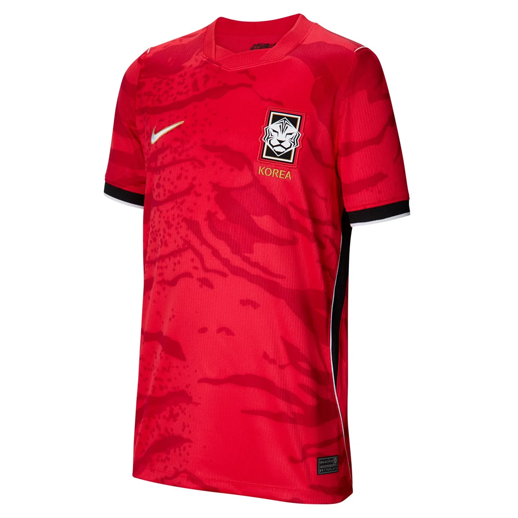 Korea Republic 2026 Home Jersey Youth – Nike South Korea Kids Soccer Jersey