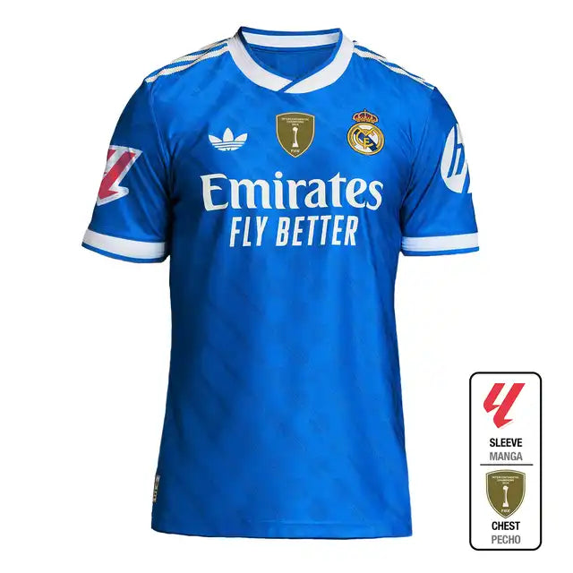 Player Version Real Madrid Third Away Soccer Jersey 2025/26Authentic K