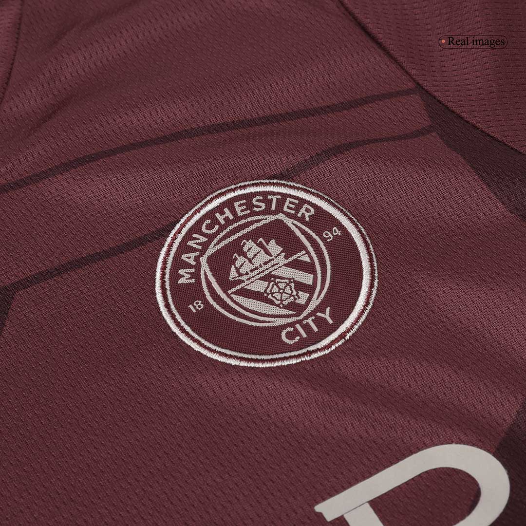 Kid's Manchester City Third Away Soccer Jersey Kit(Jersey+Shorts+Socks