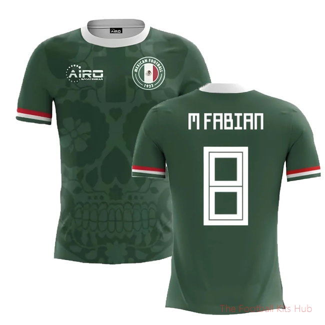 [LK] 2025/26 Mexico Home Football Shirt (M.Fabian 8)