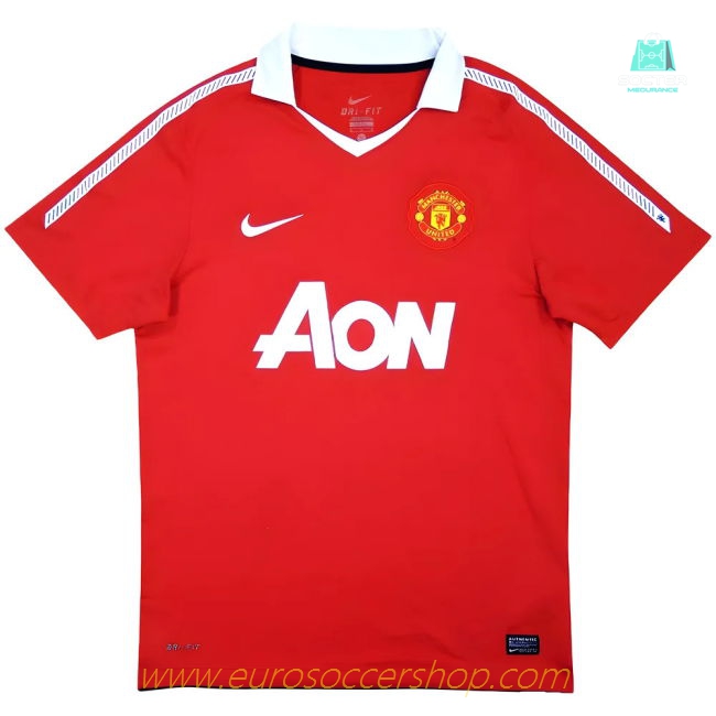 Manchester United 2010-11 Home Shirt (M) Giggs #11 (Excellent)