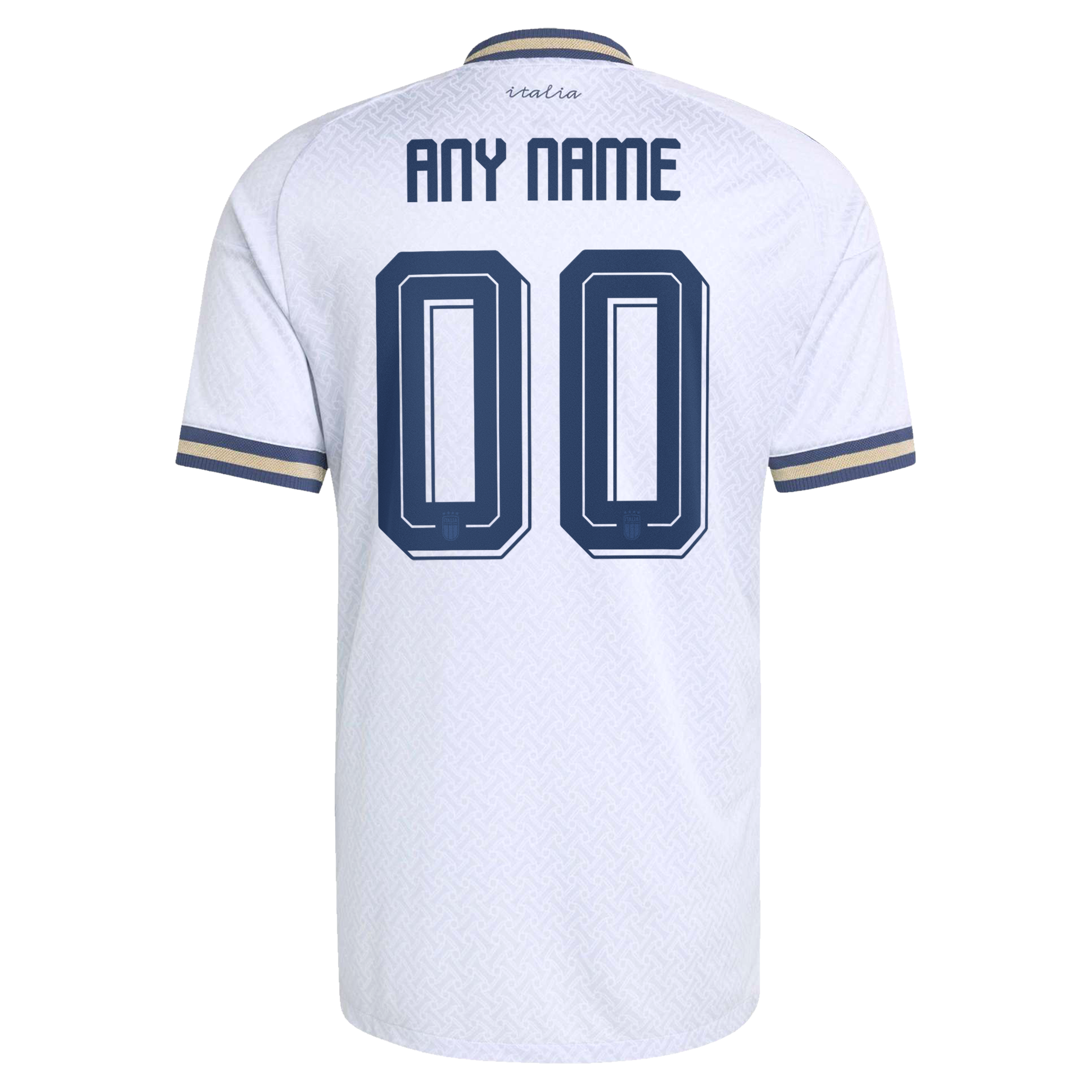 [SJH] Italy National Team 2026 Away On-Field Authentic Custom Jersey - Light Blue