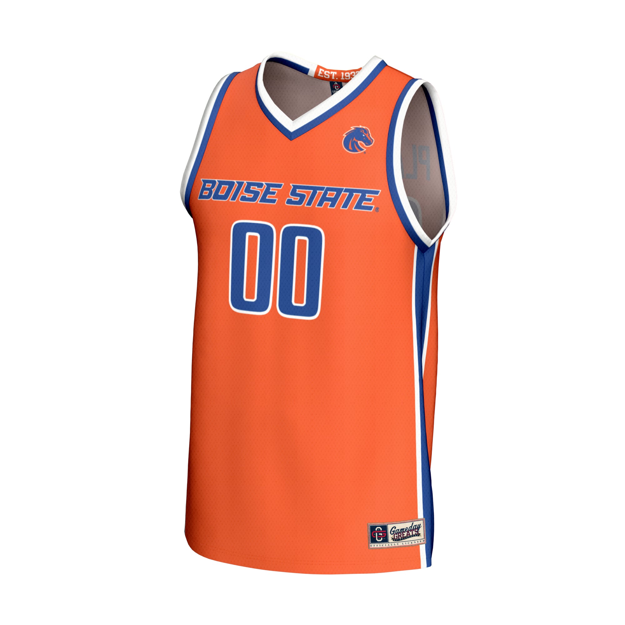 Boise State Broncos GameDay Greats Youth Lightweight Collegiate Men's Basketball NIL Pick-A-Player Fashion Jersey - Orange