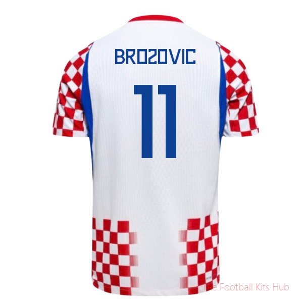 2026-2027 Croatia Aero-Fit Authentic Match Home Shirt (Brozovic 11)