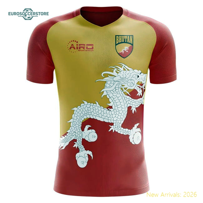 2025-2026 Bhutan Home Fan Version Womens Shirt For Match Day
