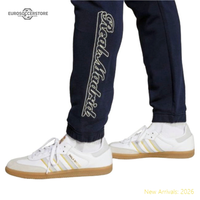 Premium 2025-2026 Real Madrid Us Pants (navy) - Affordable