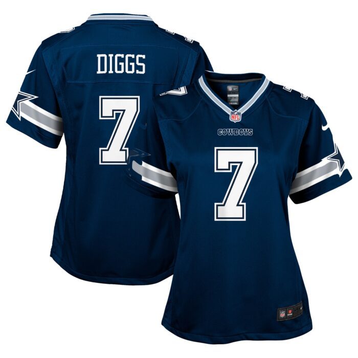 None Girls Youth DAL Cowboys Bold Official Jersey Game Day Wear
