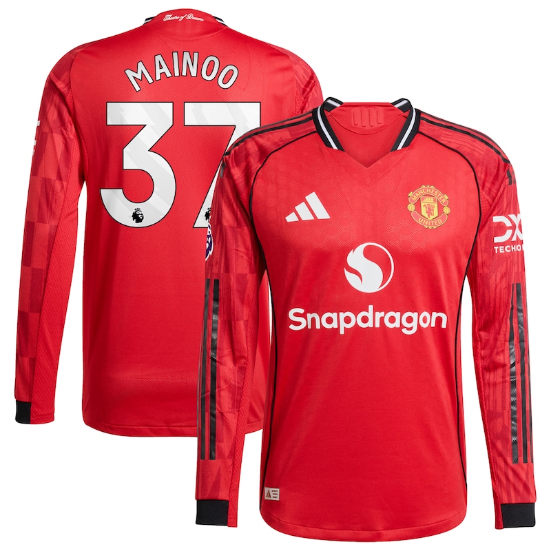 Comfortable Man Utd Men's 2025 Authentic Player Jersey - Authentic...