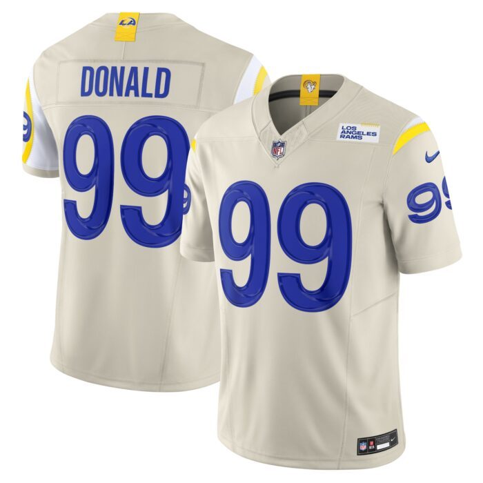 None Men's LA Rams Championship Durable Jersey Game Day Wear