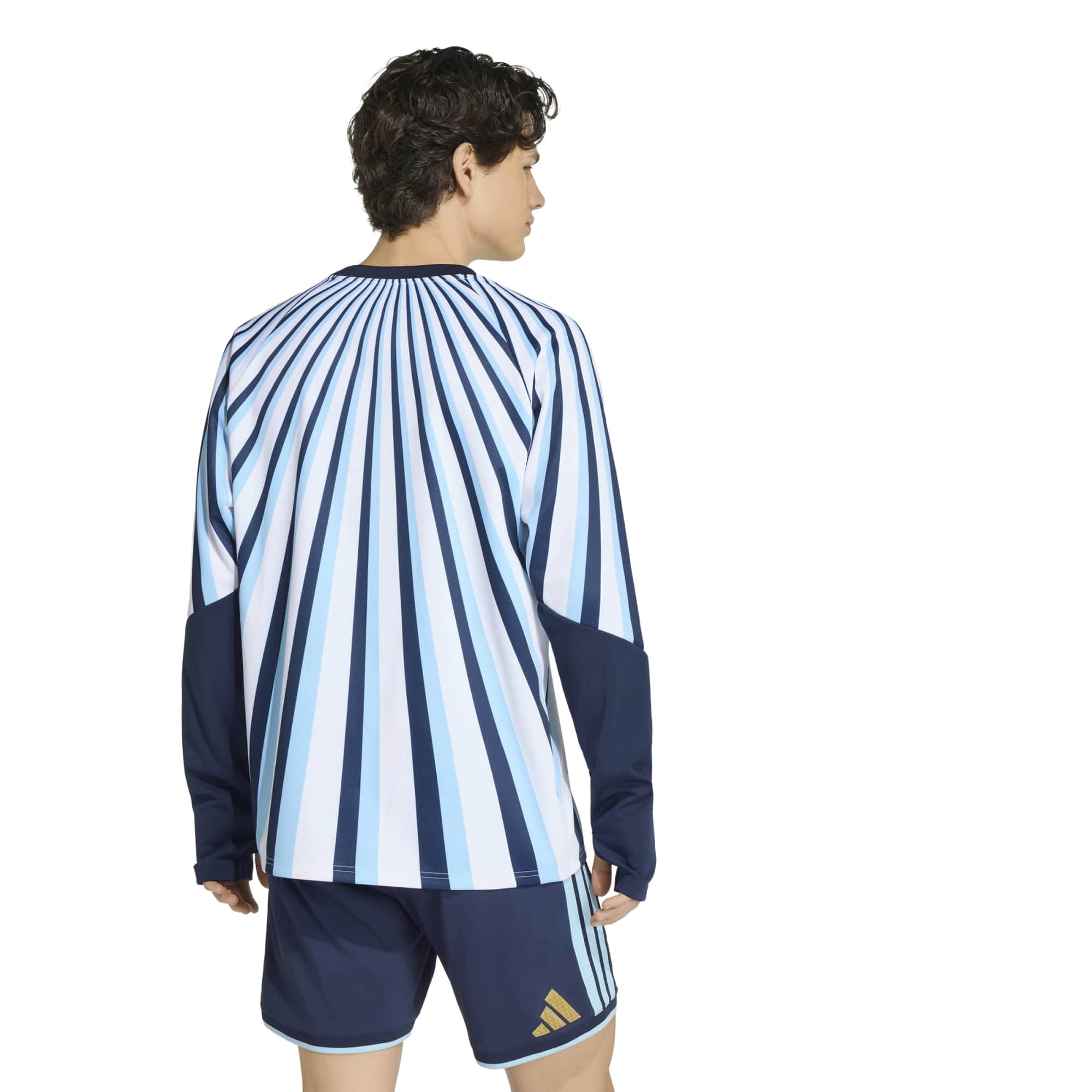 [SJH] Argentina National Team 2026 Long Sleeve Pre-Match Jersey Top - White