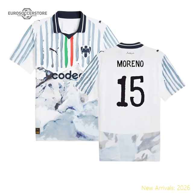 2025-2026 Football Team Kids Premium Jersey Moreno Technology