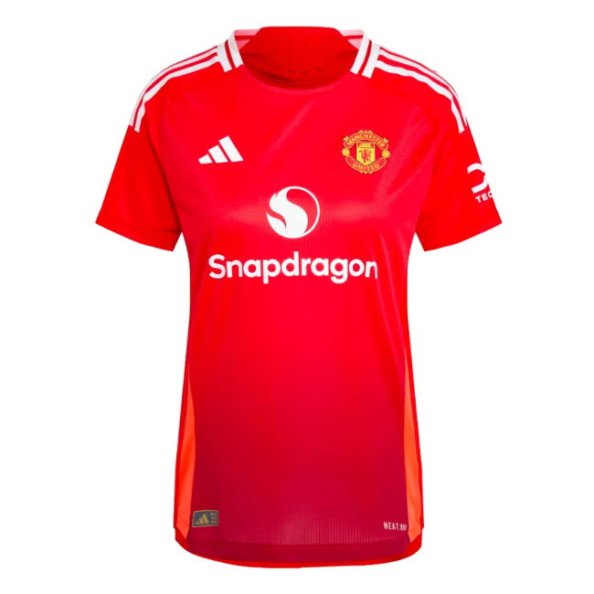 2024-2025 Man Utd Authentic Home Kit (Womens) (Your Name)