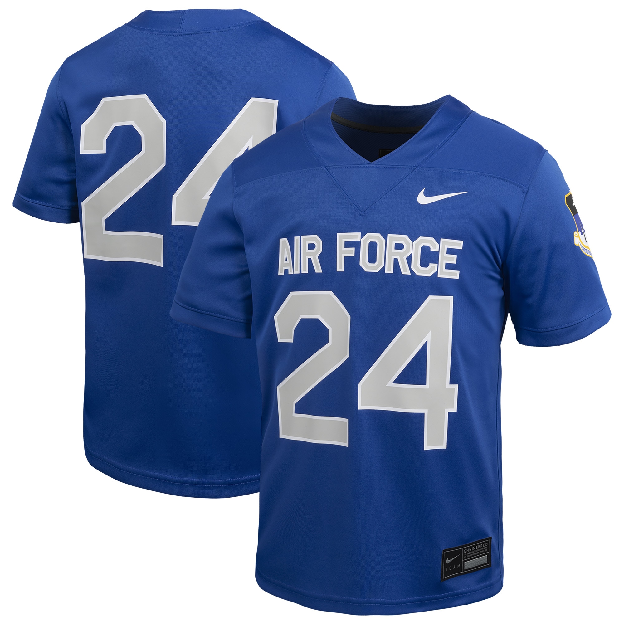 #24 Air Force Falcons Youth Untouchable 2026 Season Football Jersey - Royal