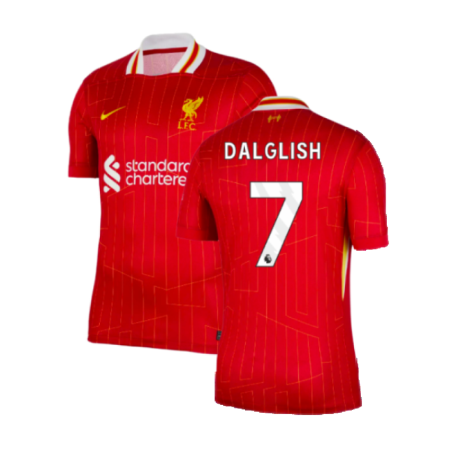 Professional 2024-2025 Liverpool Home Dalglish With Limited Edition