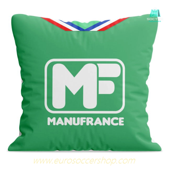 St Etienne Football Cushion