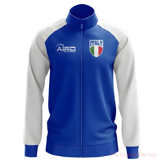 Italy Concept Football Track Jacket (Blue)