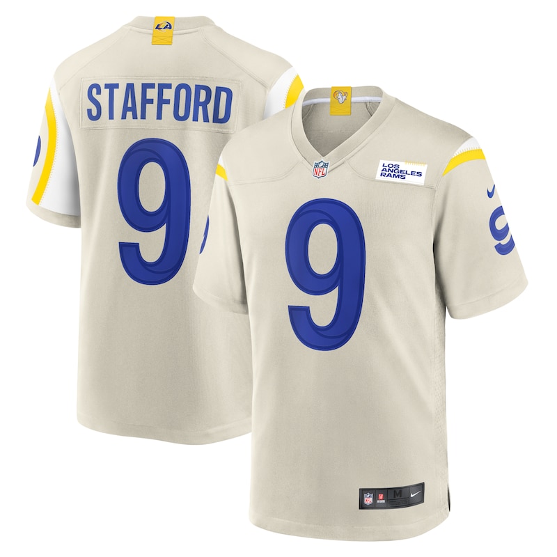 None Matthew Stafford Champion LA Rams Genuine Jersey Football Apparel