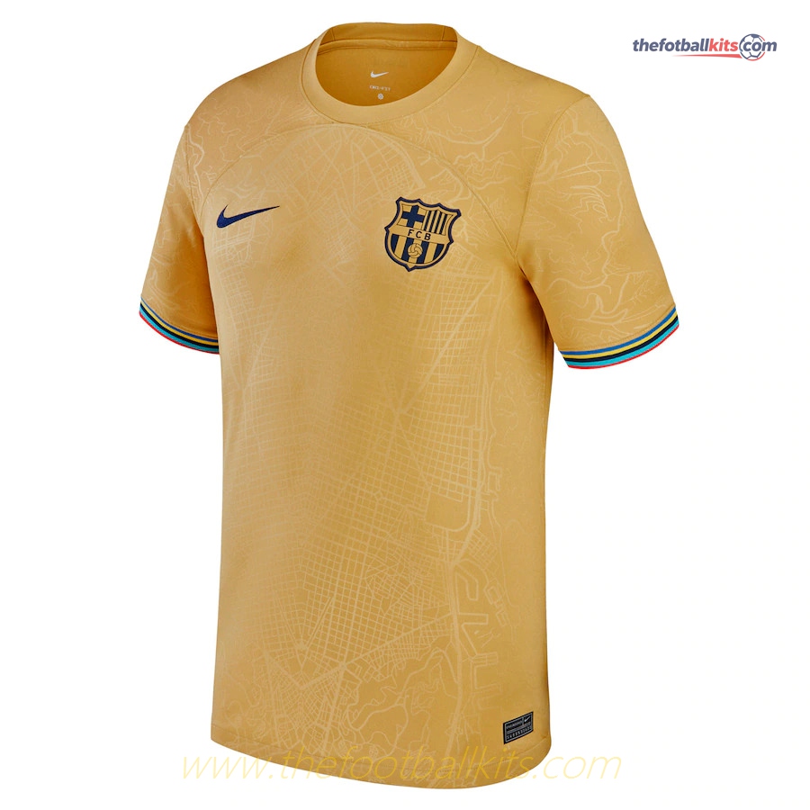 Replica Barcelona Away Soccer Shirt 2022-2023 Collection