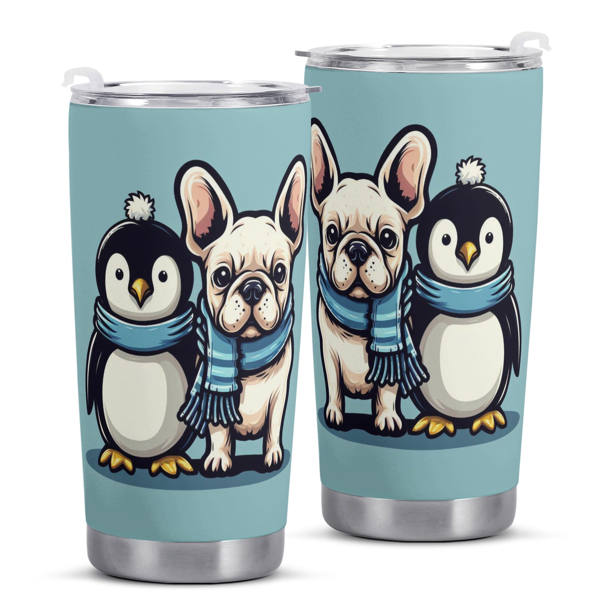French Bulldog Stella Tumbler Cute Frenchie Essential