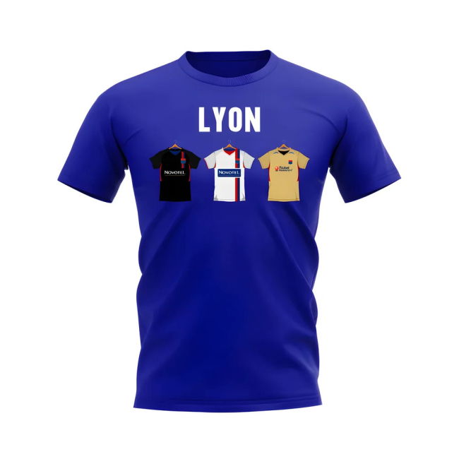 High Quality 2007-2008 Lyon Shirt With Modern Design - Rising Star