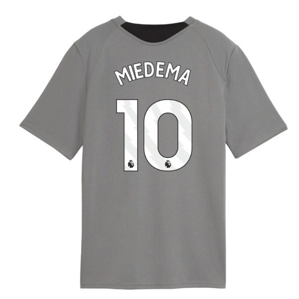[DDJ] 2026-2027 Man City Training Jersey (Cast Iron) - Kids (Miedema 10)