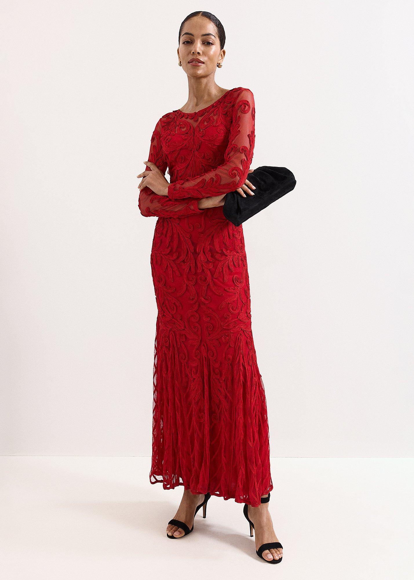 Phoenix Maxi Tapework Dress
