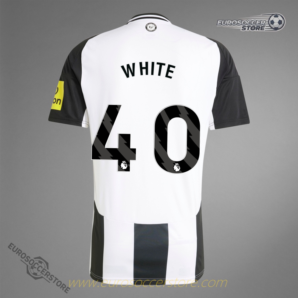 Newcastle United WHITE 40 Carabao Cup Final Jersey 2025 (Including Final Detail and Patch)