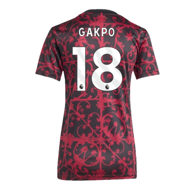Liverpool Gakpo Luxury Womens Jersey Advanced Textile Moisture-wicking