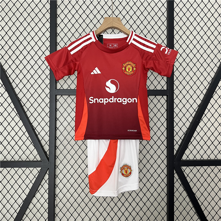Performance Driven Man Utd Kids Manchester United 2425 Home Soccer