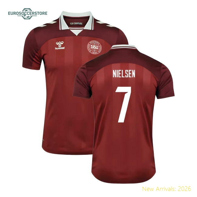 2025-2026 Denmark Womens Team Home Shirt (Unisex) (Nielsen 7)