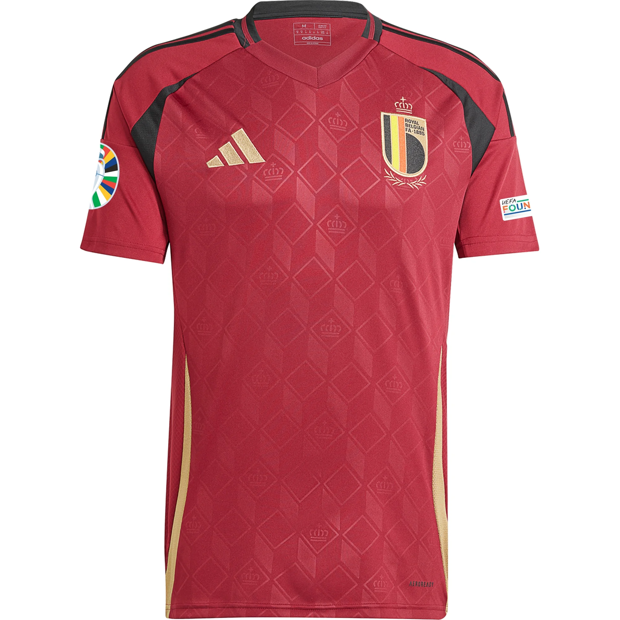 Belgium 2024-2025 UEFA Euro Home Shirt –  Player Version S