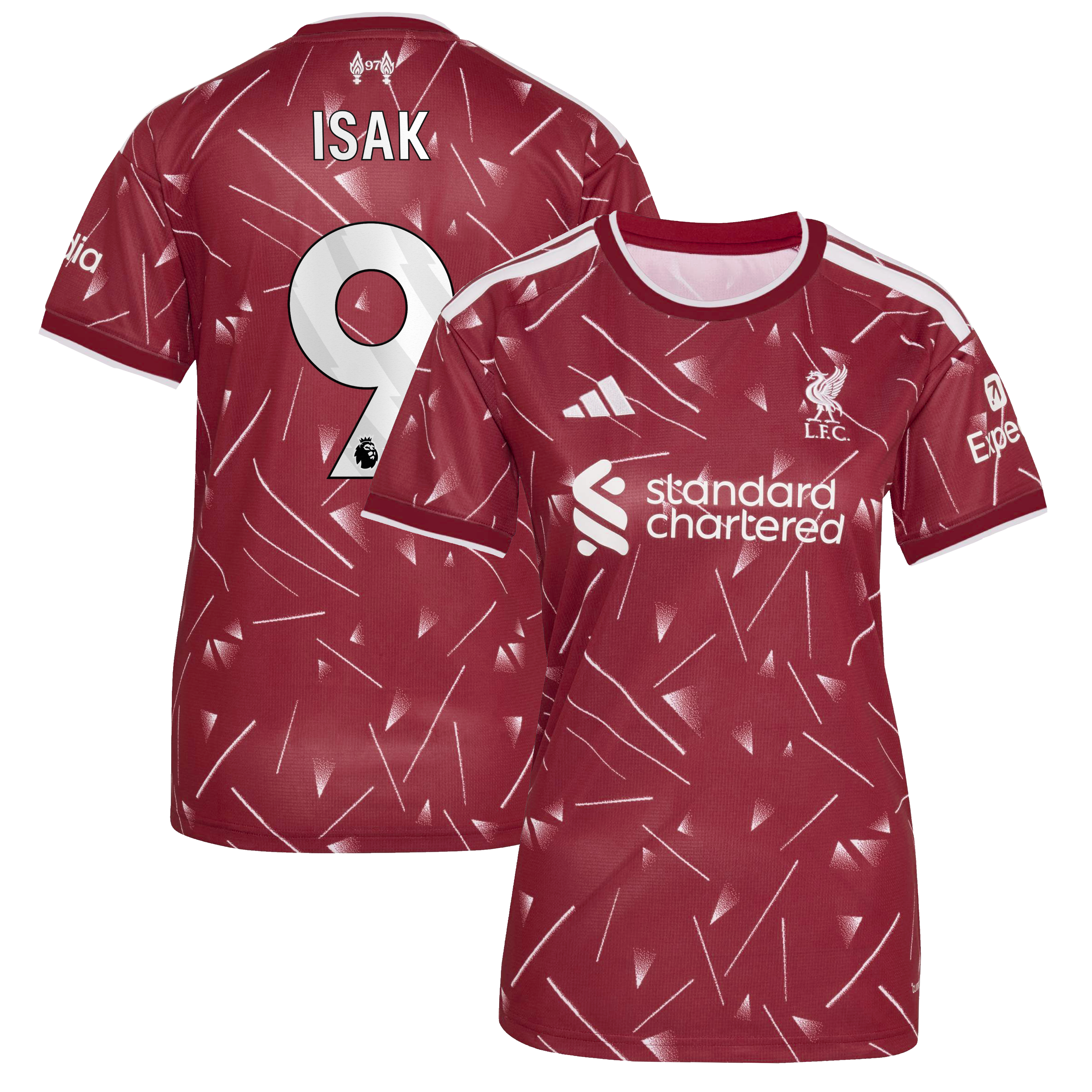 [SJH] Alexander Isak Liverpool Women's 2026/27 Home Replica Jersey - Red