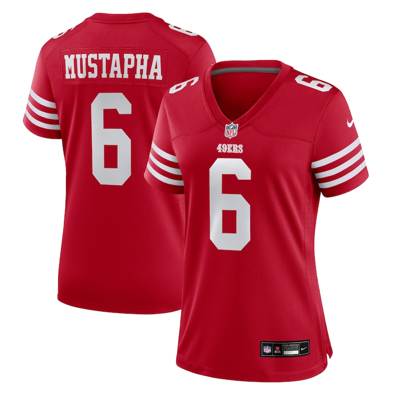 Malik Mustapha San Francisco 49ers Nike Women's Team Game Je...