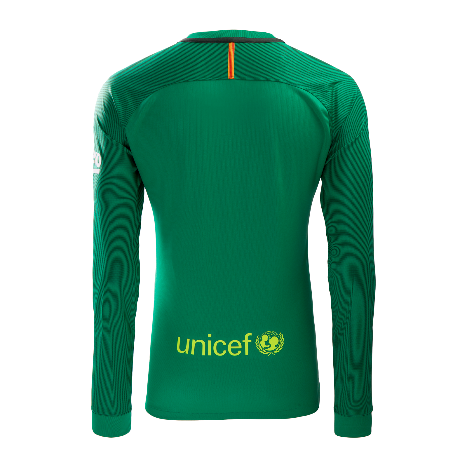 Barcelona LS Goalkeeper 2016-17 Green Jersey Shirt - Official Replica