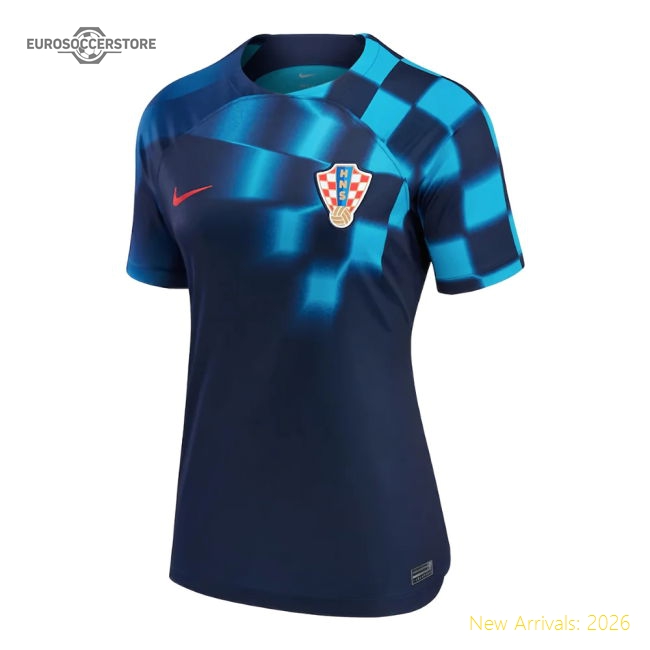 S Croatia Female 2022 Away Jersey Shirt Football Fan Apparel