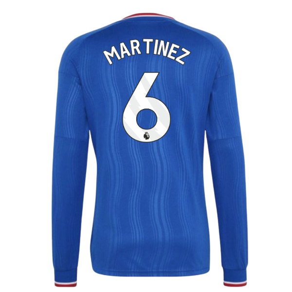 [ESK] 2026 2027 Man Utd Long Sleeve Shirt Away Uniform (Kids) (Martinez 6)