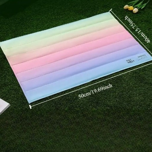 Stylish Icepup Frenchie Summer Cooling Mat With Advanced Ice Tech for...