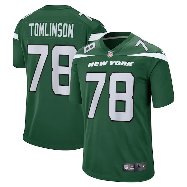 None Laken Tomlinson Game Jersey - Green | NFL Player Jersey