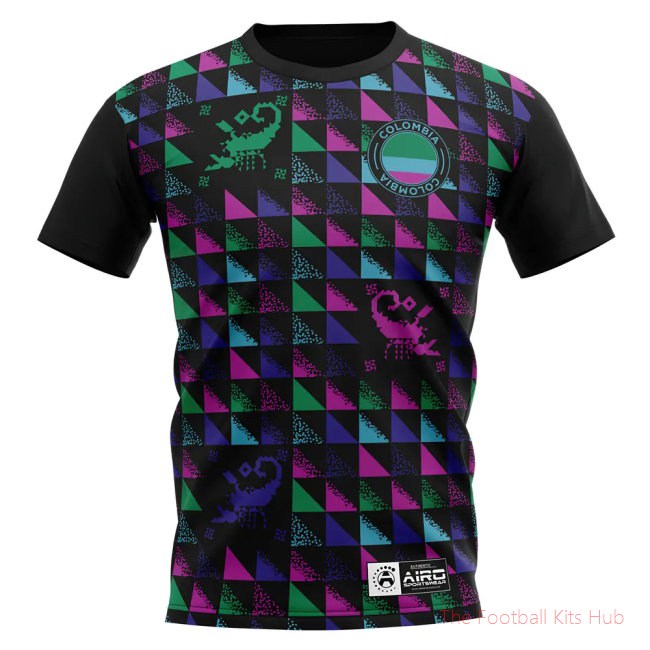 2025-2026 Colombia Rene Higuita Concept Football Shirt