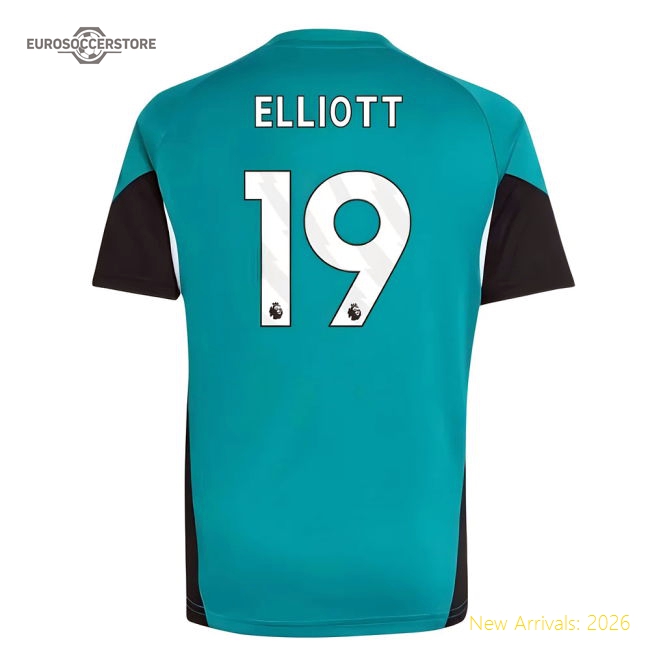 2025-2026 Liverpool EU Training Jersey (Green) - Kids (Elliott 19)