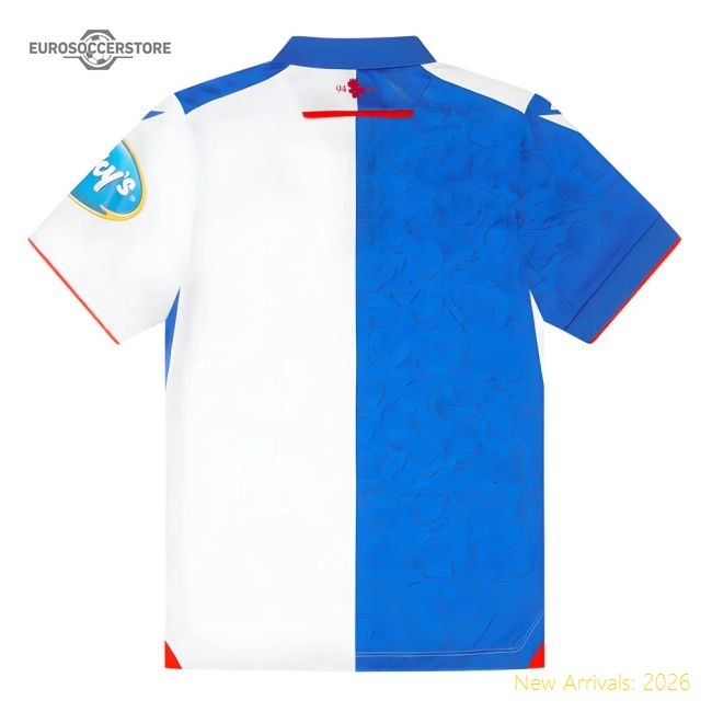 High-Quality Official 2024-2025 Blackburn Rovers Home Shirt - Kids