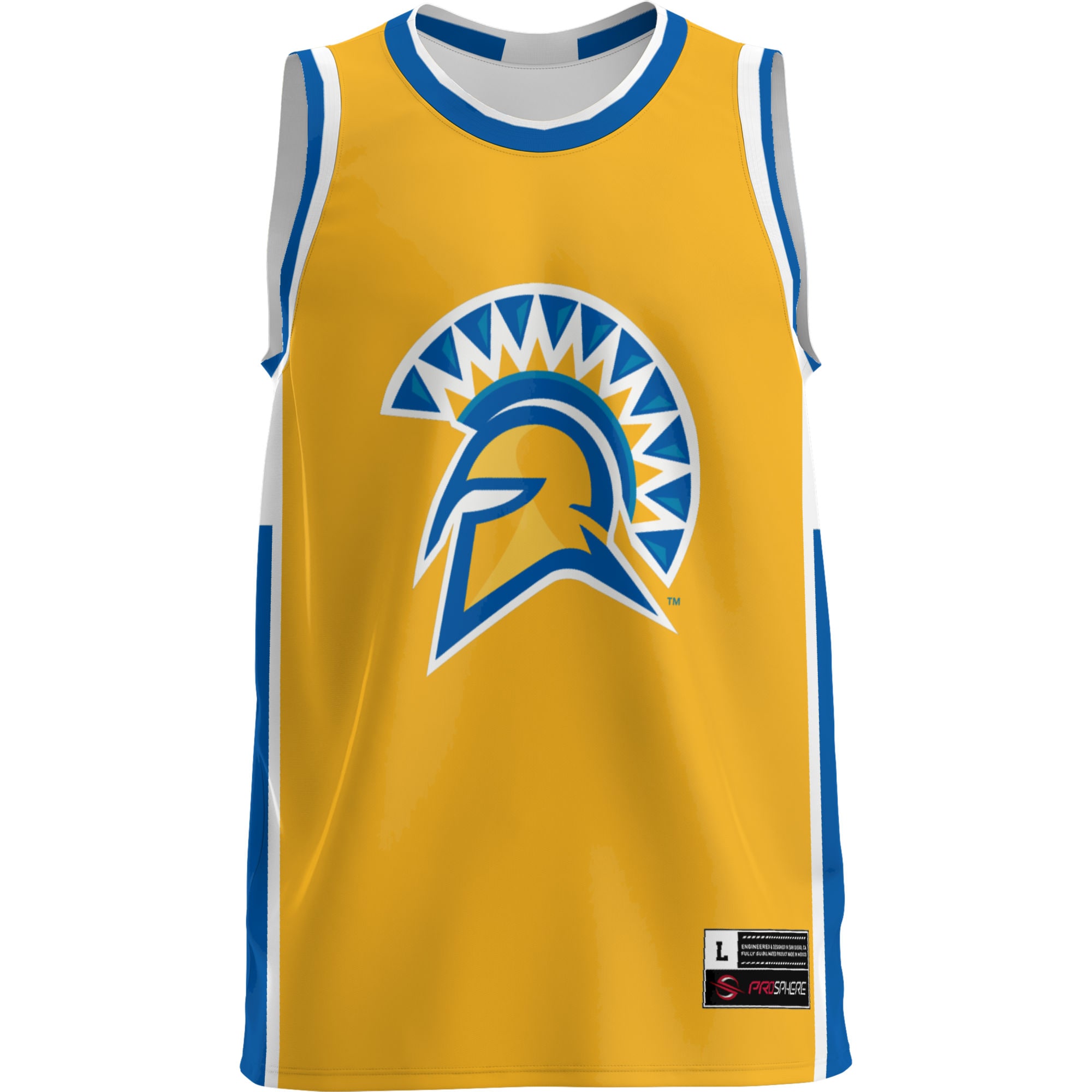 [DDG] San Jose State Spartans GameDay Greats Lightweight Basketball Jersey - Blue