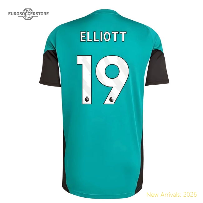 Official 2025-2026 Liverpool Eu Training Jersey (green) (elliott 19