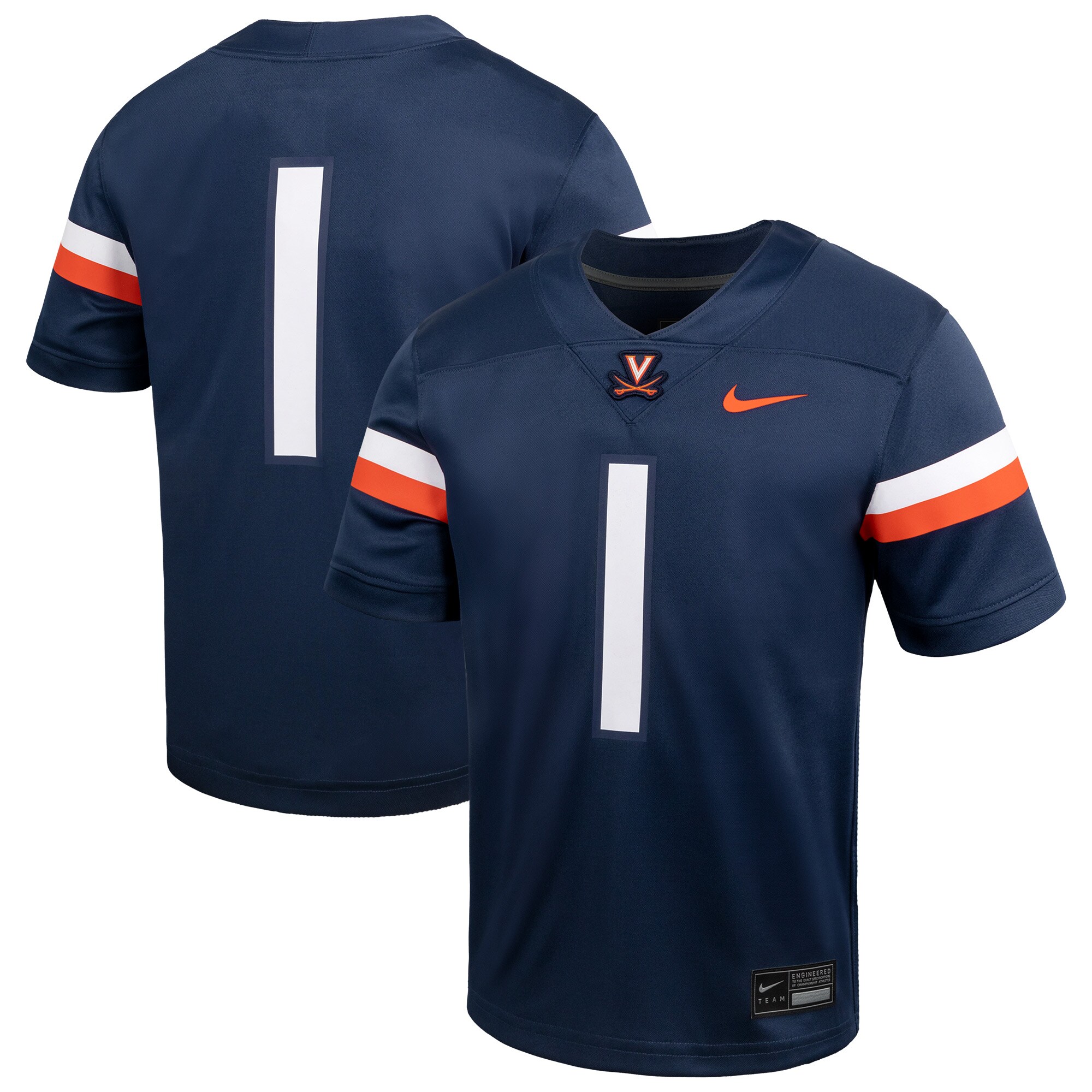 [DDG] Virginia Cavaliers Toddler Untouchable Replica Game Jersey - Navy