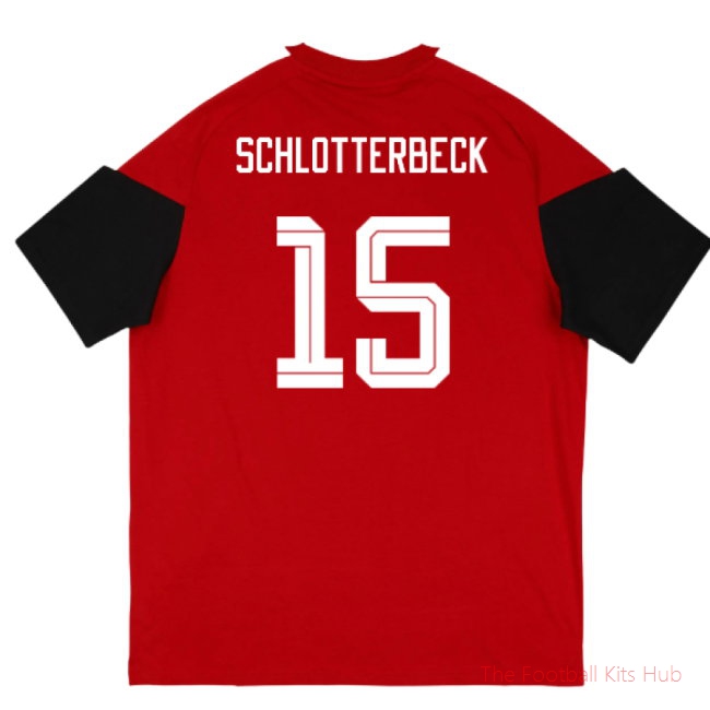 [JED] 2026/27 Germany Training Tee (Red) (Schlotterbeck 15)