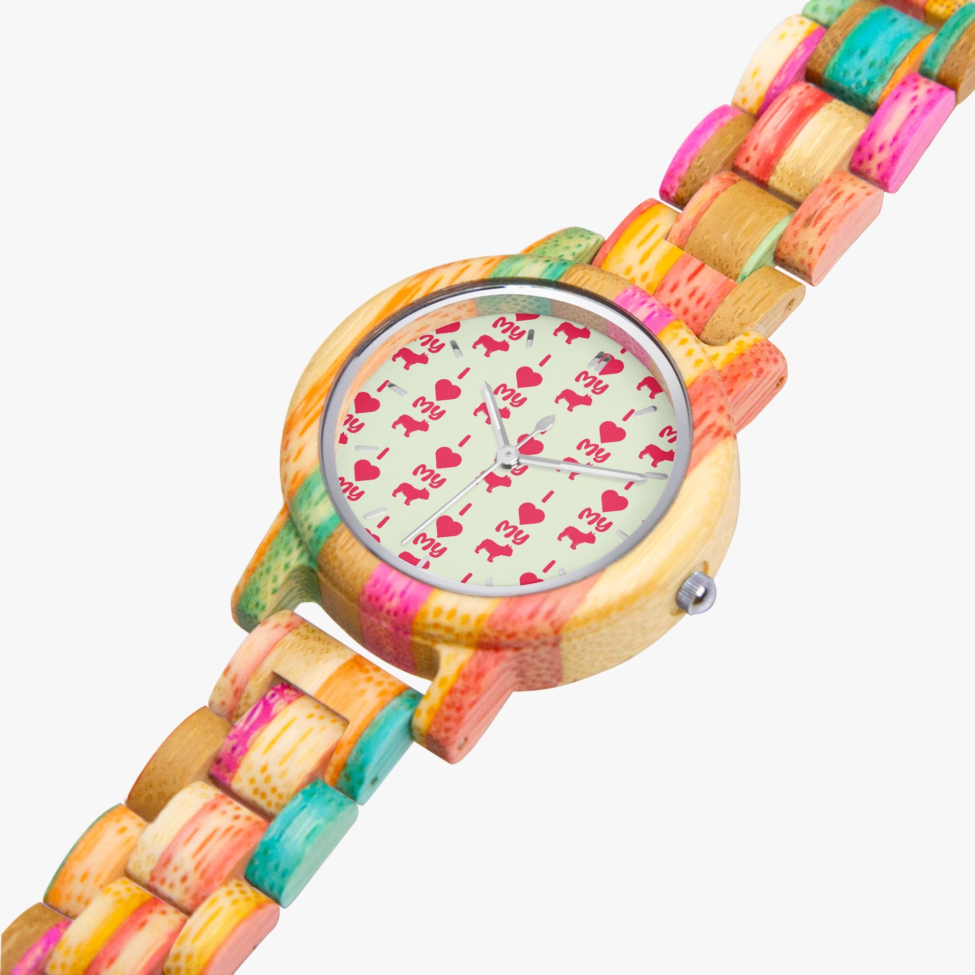 Wooden Watch For Frenchie Lovers For French Bulldogs | Durable Build