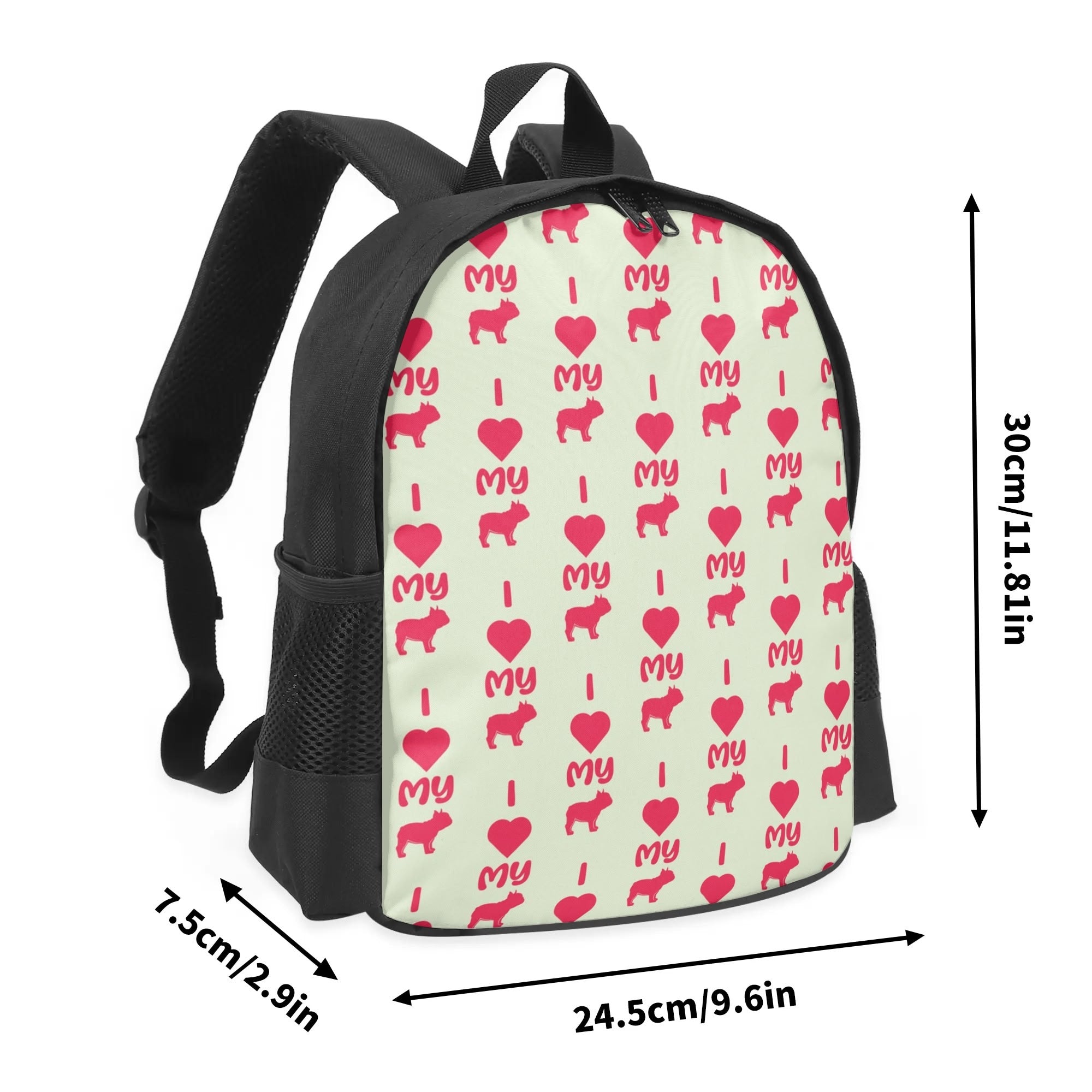 Bulldog Bulldog Coco - Bulldog Kids School Backpack Pet Gear