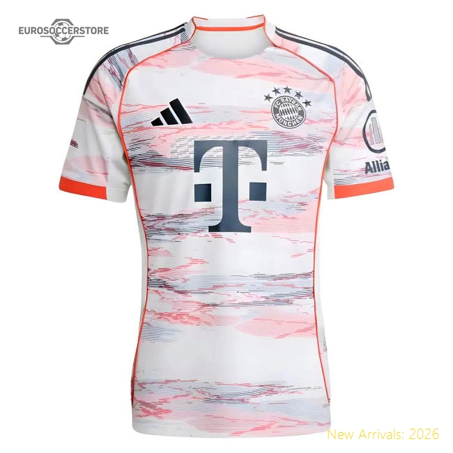 Genuine Performance 2025-2026 Bayern Munich Away Shirt (Dier 15)
