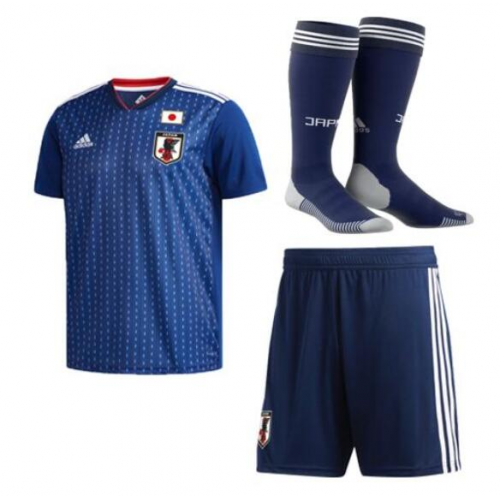 Durable Kids Japan Home 2018 World Cup Soccer KitShirtShortsSocks