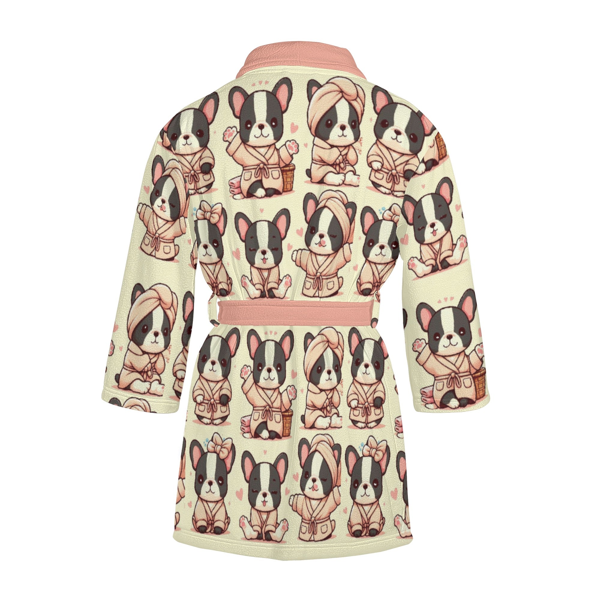 French Bulldog Lover Piper Women Bathrobe Casual Everyday Product